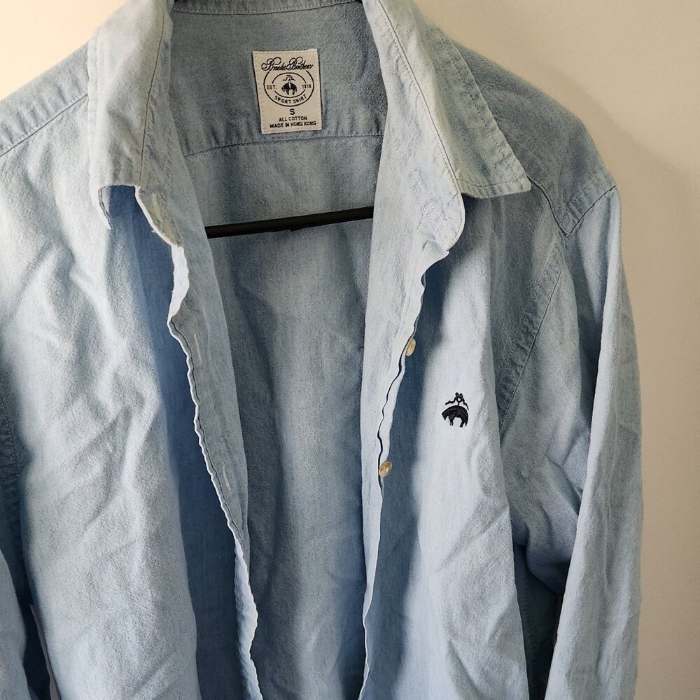 Brooks Brothers Chambray Sport Shirt